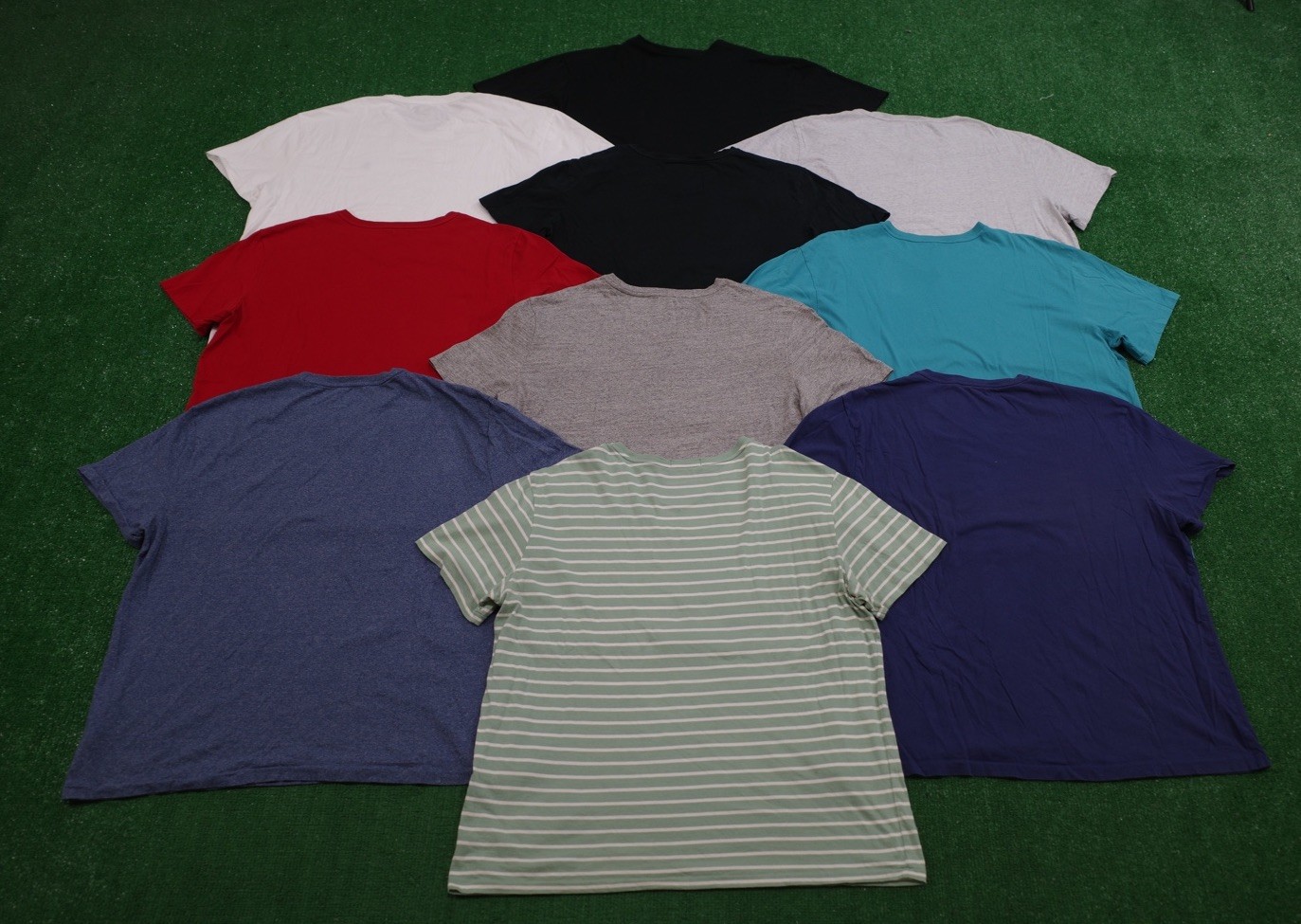 Lot Of 10 VTG Polo Ralph Lauren Tees Mens Size XL T-Shirt V Neck Classic Fit gallery