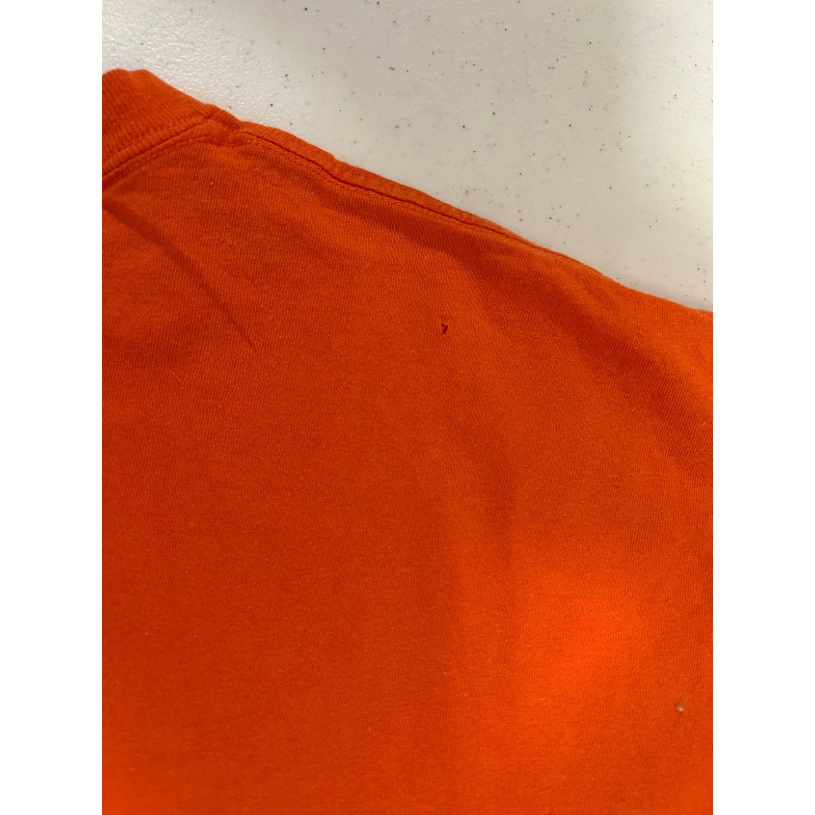 Vintage Delta Pro Weight 2XL Orange Halloween Pumpkin Face Graphic T-Shirt gallery
