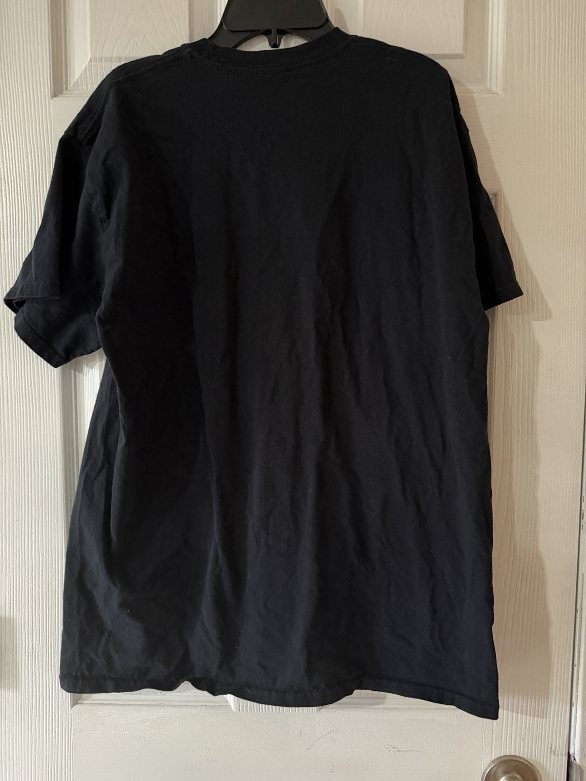 Black Short Sleeve Tshirt With “Lull Patterns” Design No Tag Fits Like XL gallery