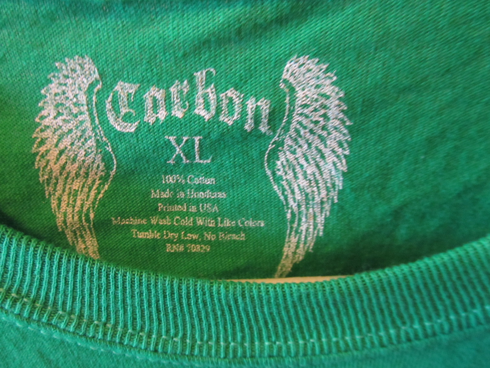 MENS T-SHIRT XL SATISFACTION OR YOUR MONEY BACK - CARBON - FREE SHIP gallery