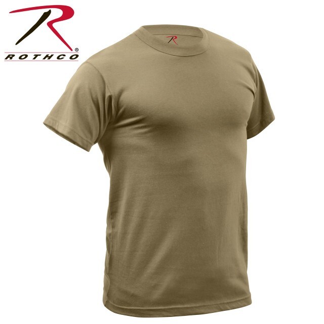 Rothco Quick Dry Moisture Wicking T-Shirt – AR 670-1 Coyote Brown