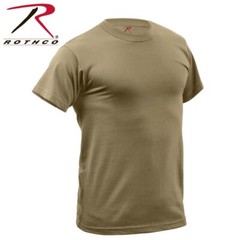 Rothco Quick Dry Moisture Wicking T-Shirt – AR 670-1 Coyote Brown
