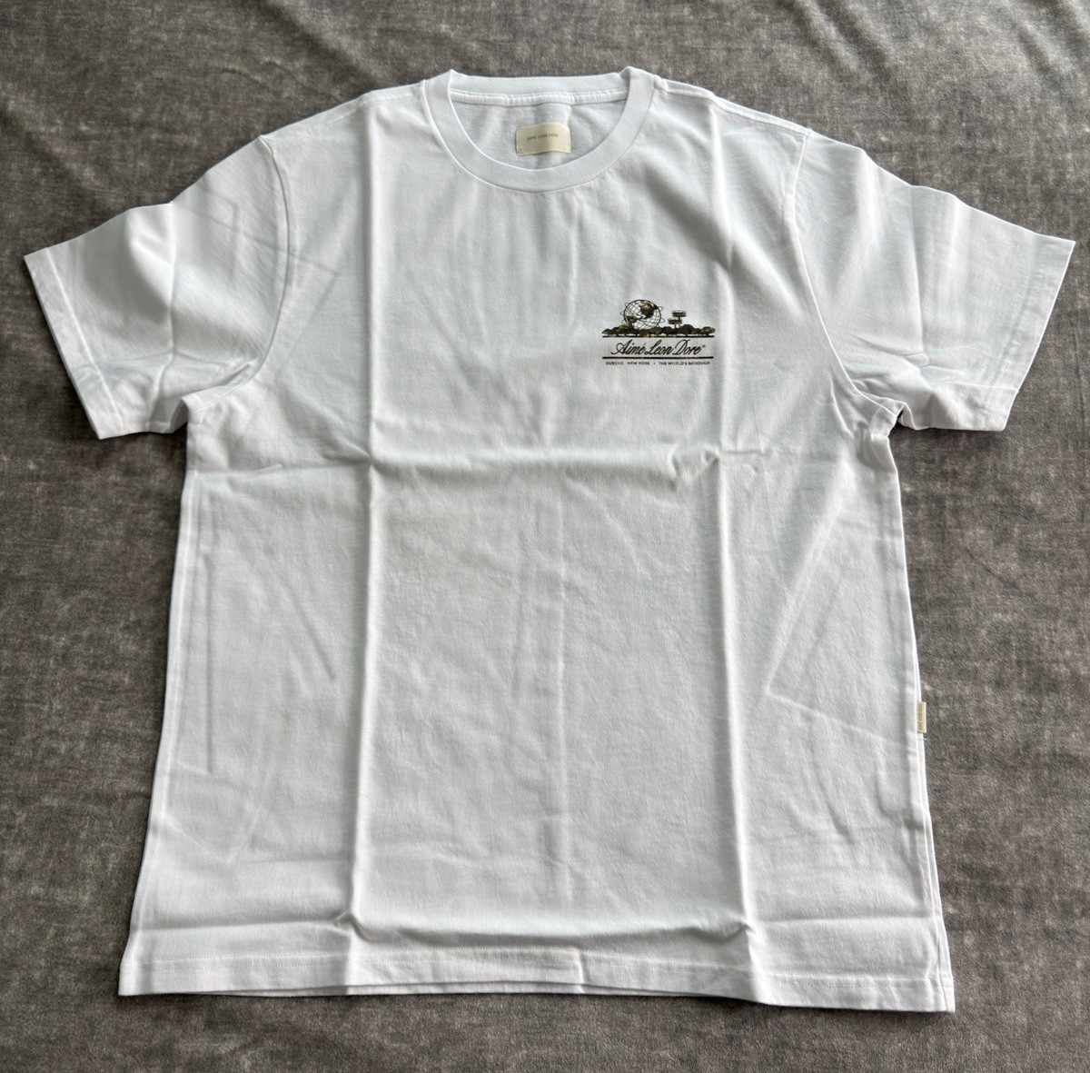 Aime Leon Dore Unisphere White Tee Camo Print Size XLarge XL ALD NYC NY SUMMER gallery