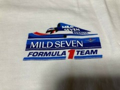 Benetton Formula 1 MILD SEVEN 2 Set Vintage Tee T Shirt One Size White Unused