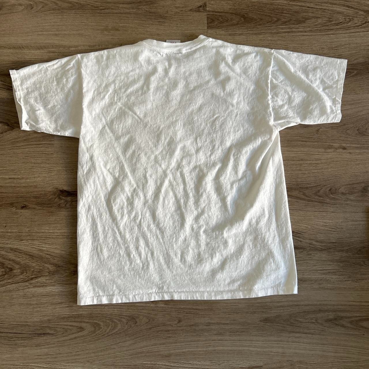 Vintage 90s Shar Pei Dog Box Graphic Nature Art Tee XL Single Stitch gallery