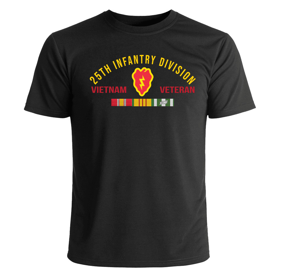 25th Infantry Division Vietnam Veteran with Ribbons Officially Licensed gallery