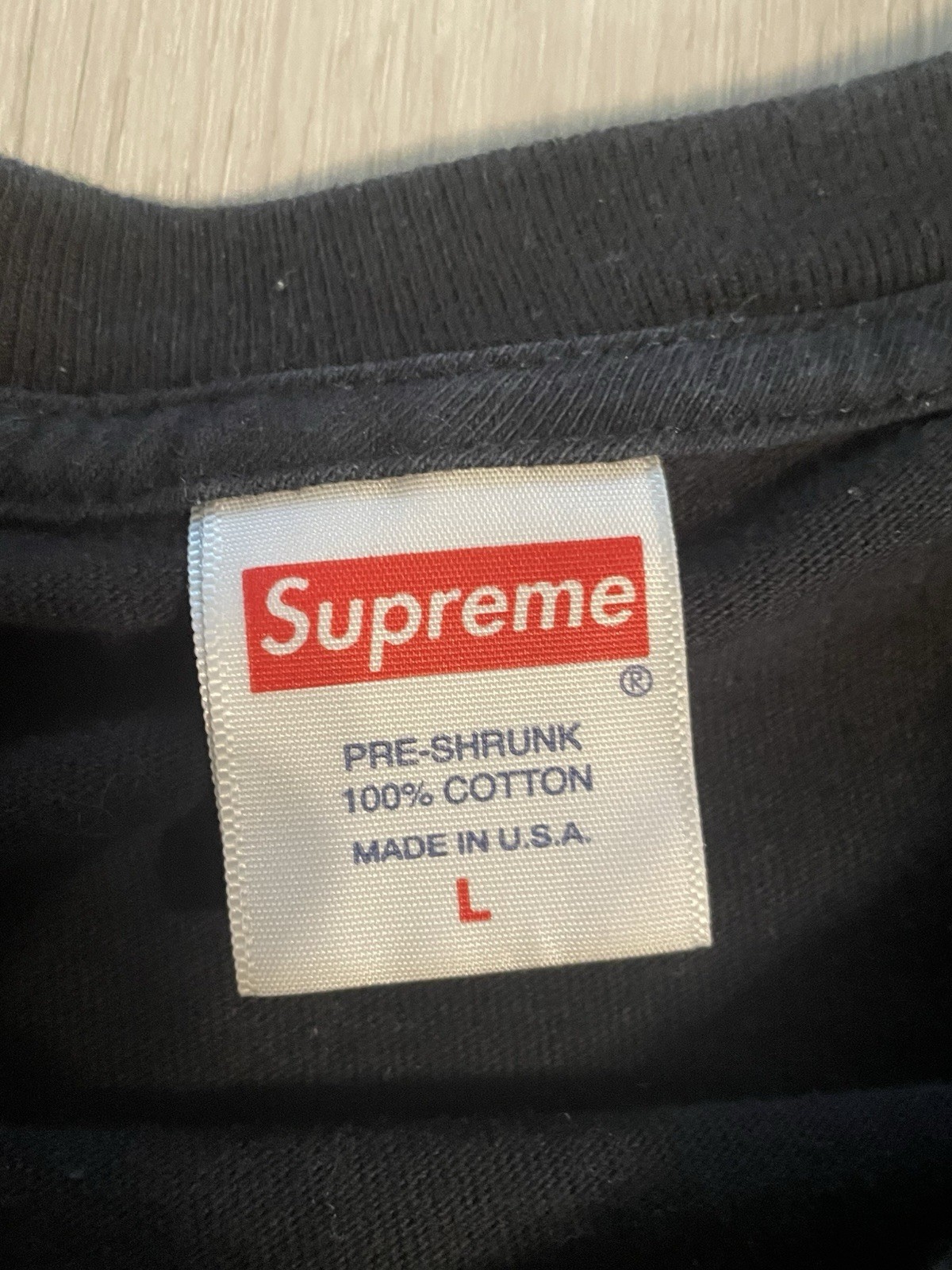 Supreme Cross Box Logo Shirt Size Large gallery
