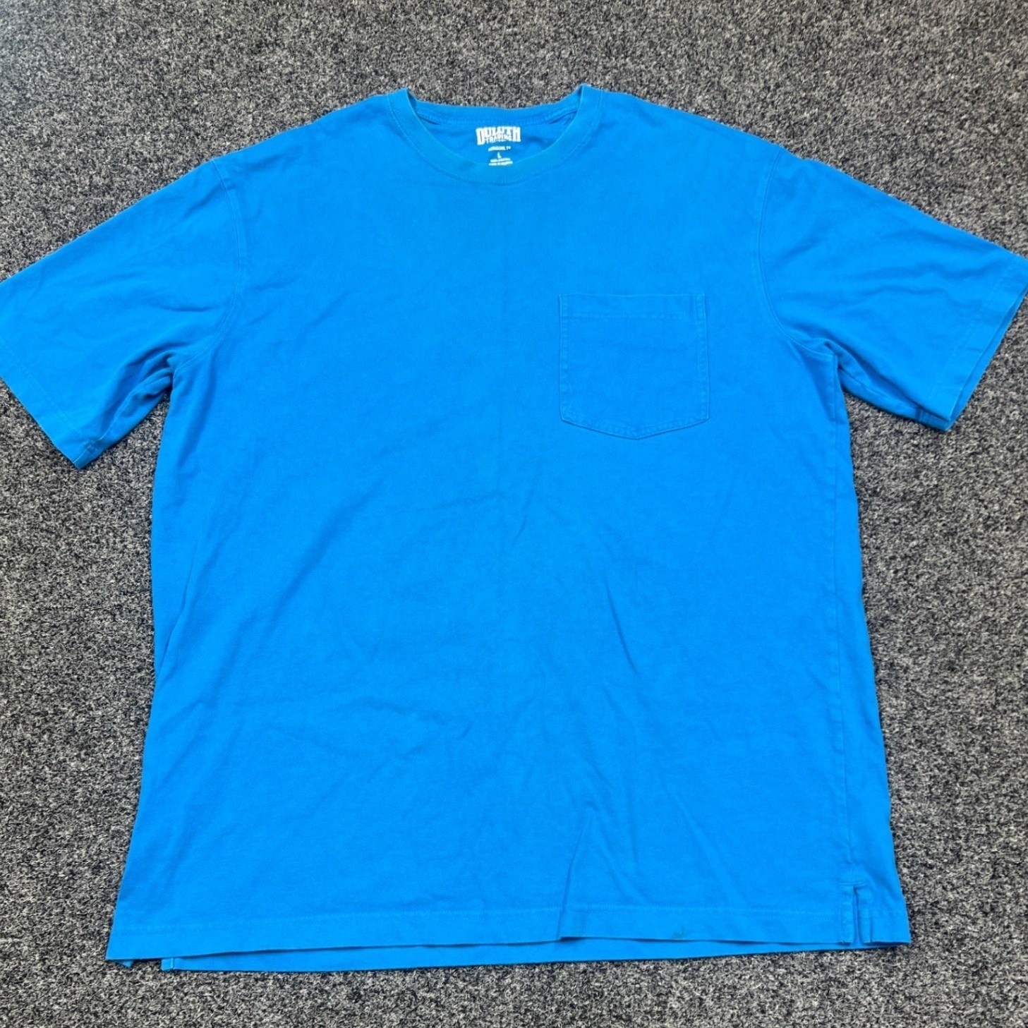 Lot of 5 Duluth Trading Co Mens Large Longtail T-Shirts Pocket Cotton Crew Neck gallery