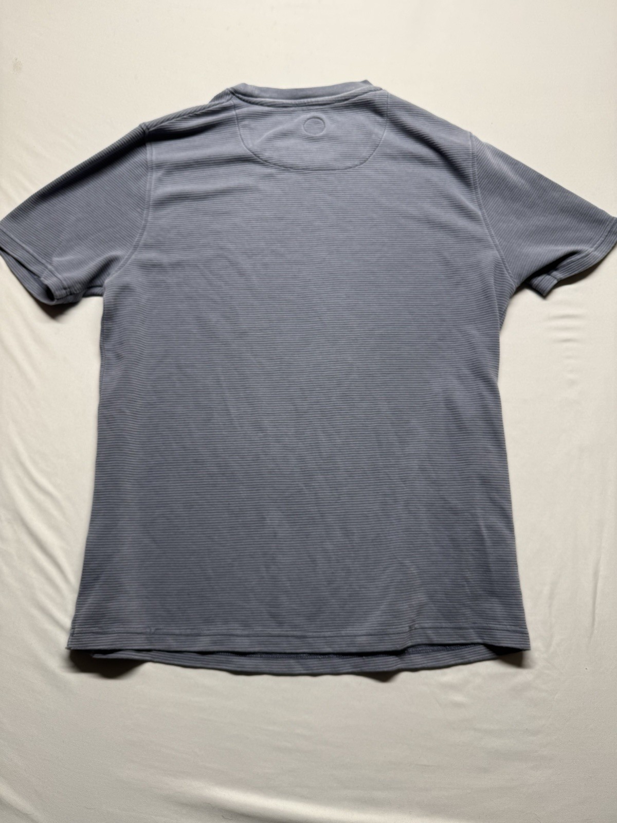 Common People Men's Short Sleeve T-Shirt M Gray Knit Crew Neck Logo gallery