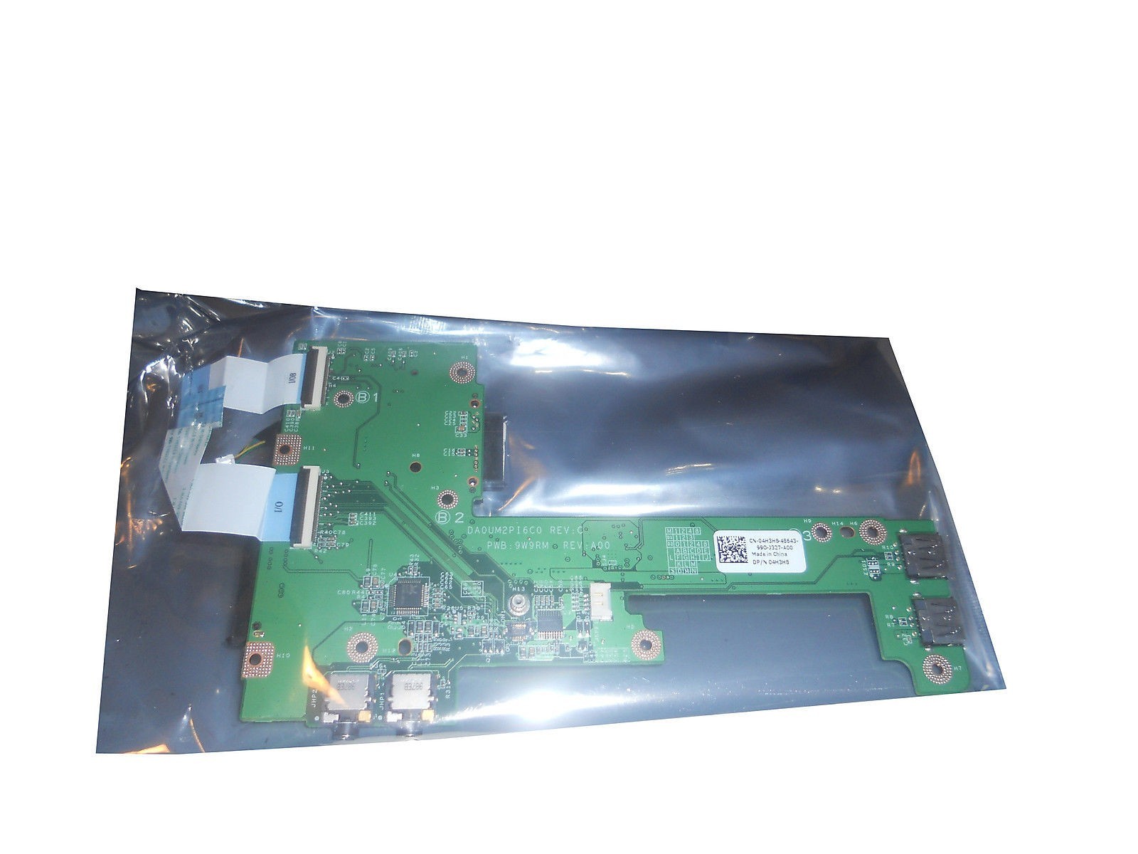 04H3H8 NEW ORIGINAL Dell Insprion 1470 1570 USB/Audio Board with Cables 4H3H8