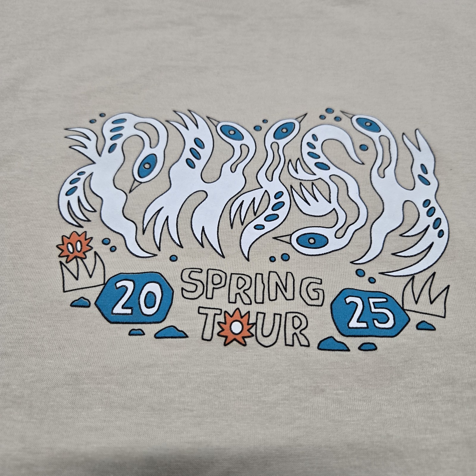 EUC Sz LARGE Phish Deep Woods Spring Tour 2025 T-Shirt 2 Sided Graphic Tee Adult gallery