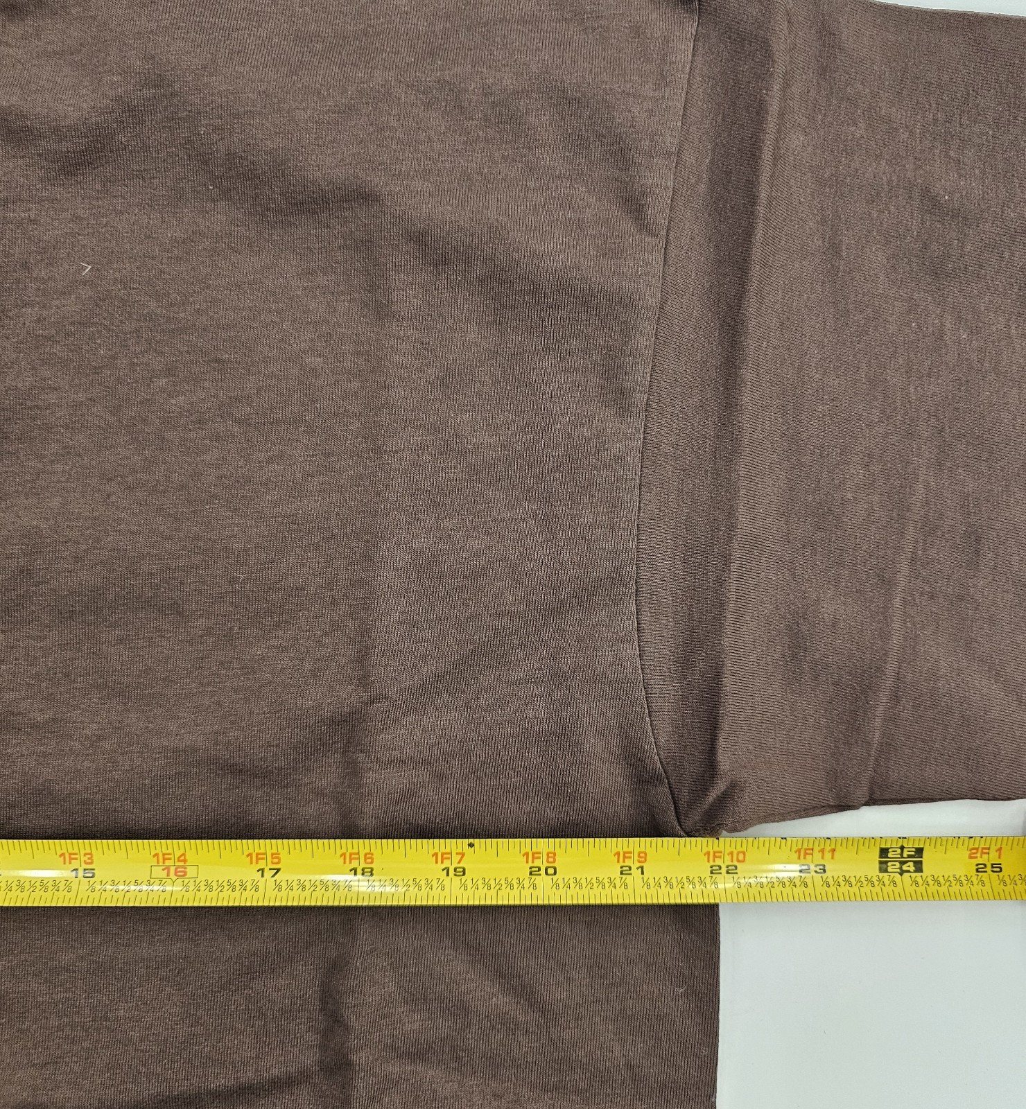 Pro Club Heavyweight Crew Neck T-Shirt Large Brown gallery