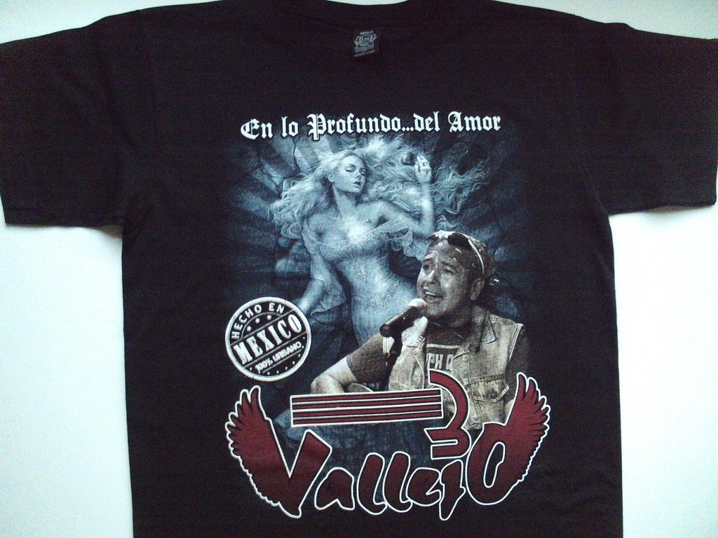 3 VALLEJO SHIRT,EL TRI ROCK URBANO INTERPUESTO LIRAN ROLL BANDA BOSTIK TEX TEX gallery