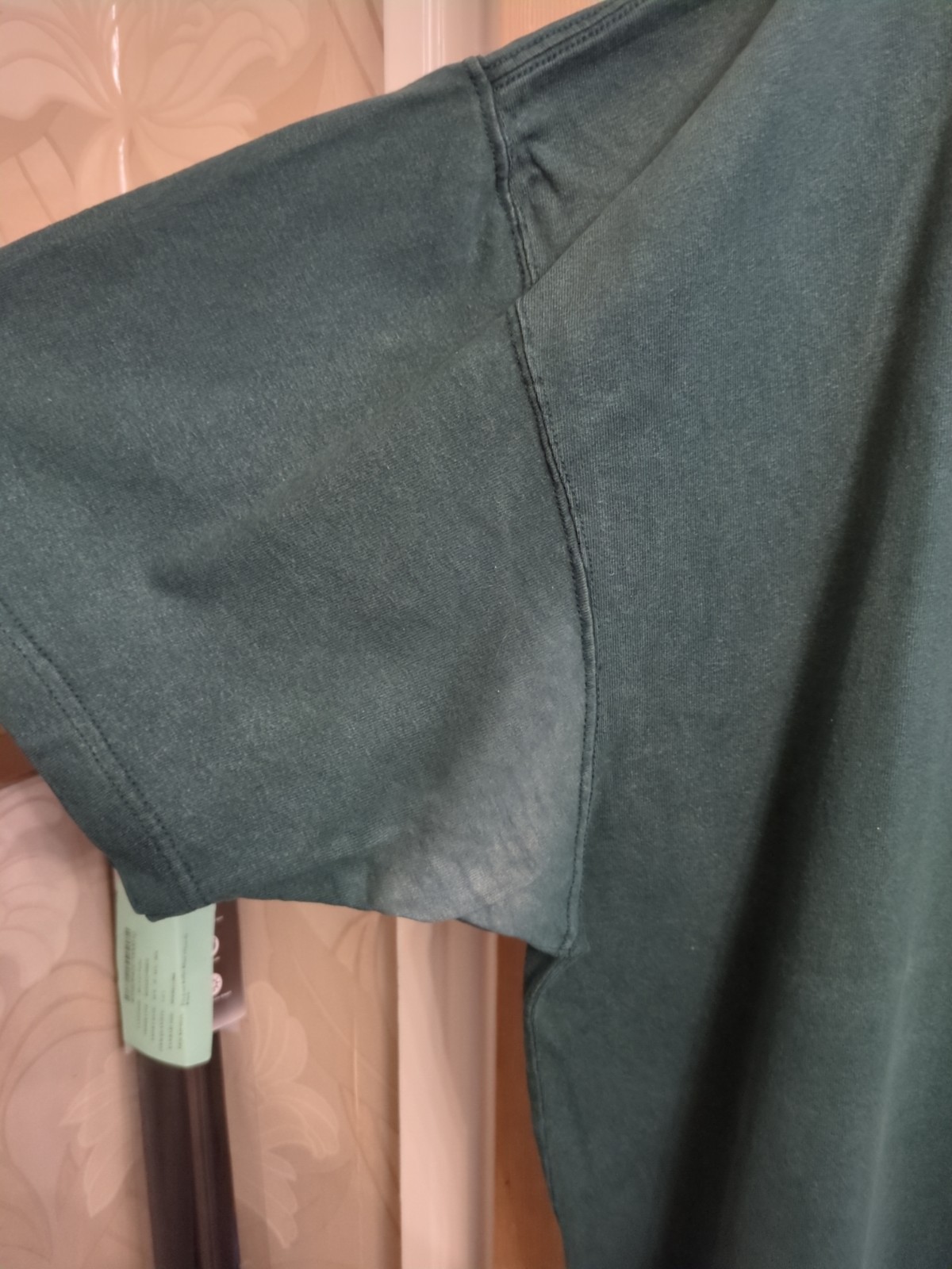 Carhartt Pocket T Shirt Distressed Green Size 2XL Cotton Fade gallery