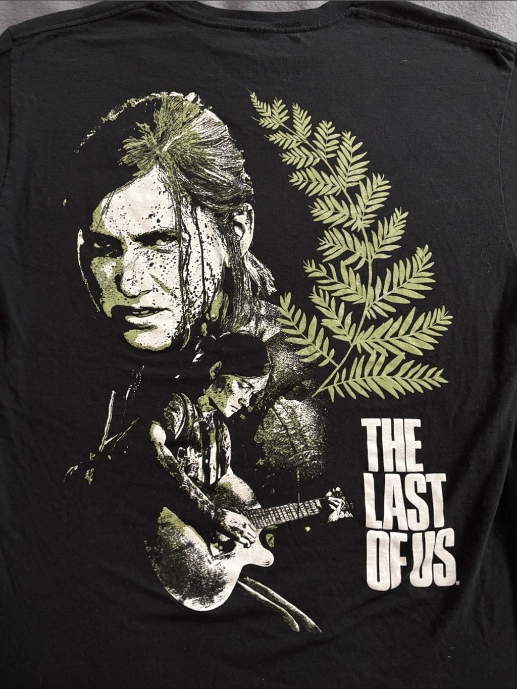 The Last of Us Part II Ellie Graphic T Shirt Black Large Video Game Tee gallery