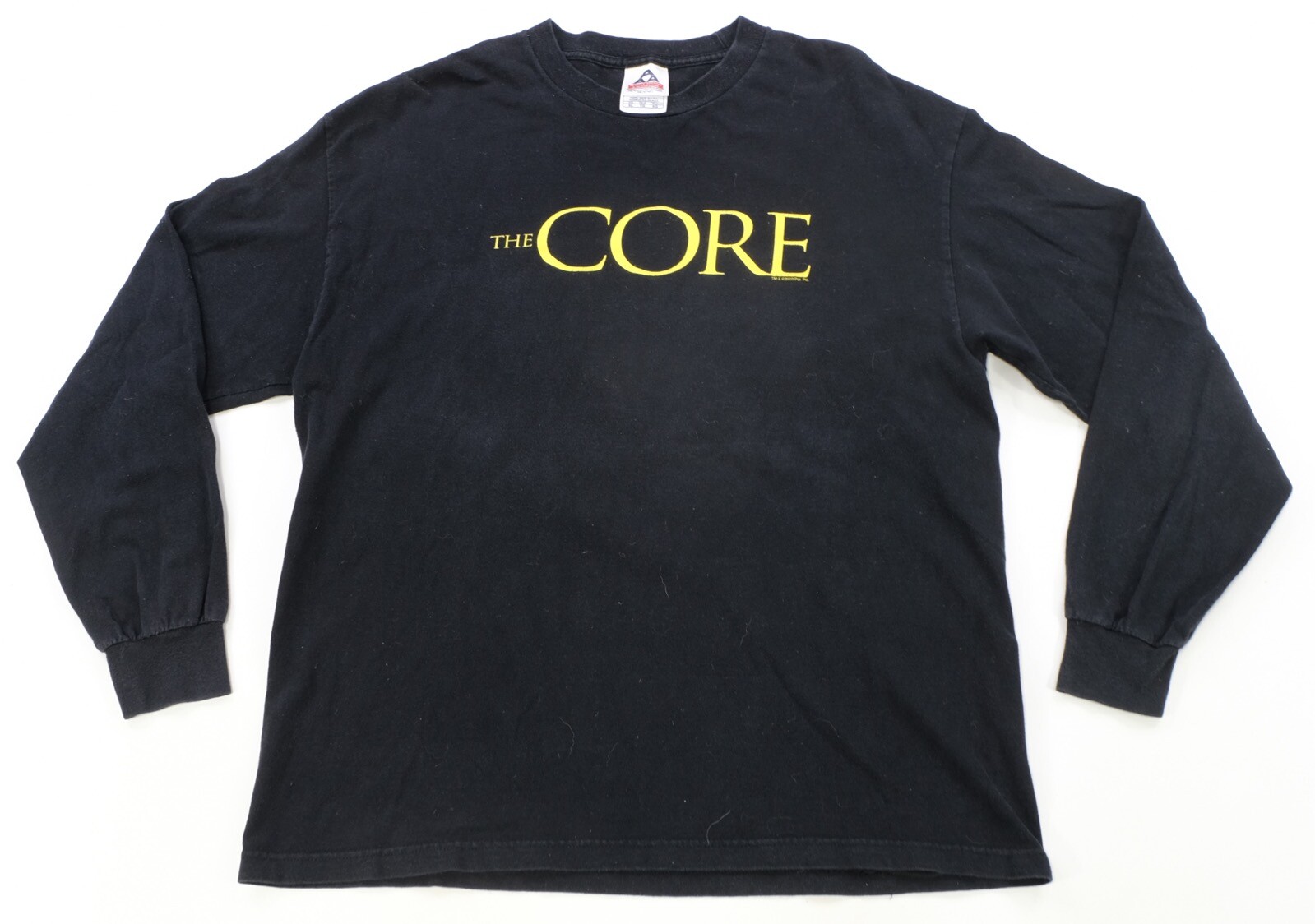 Rare Vintage The Core 2003 Film Prom Long Sleeve T Shirt 2000s Movie Black SZ XL gallery