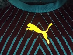 Puma Men’s IT EvoTRG Thermo-R ACTIVE LARGE Tee,ATOMIC BLUE-BLACK TN16106 NWT $60