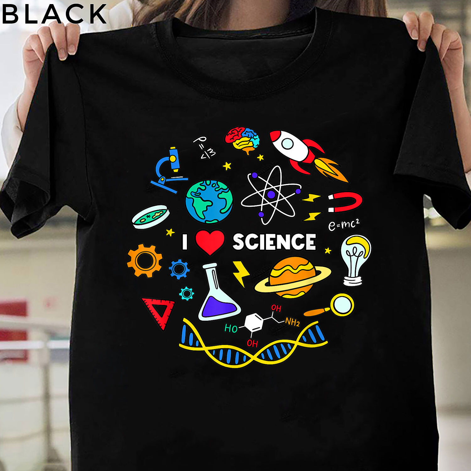 Funny Science Tshirt, Science Lover Shirt, I Love Science T-Shirt for Women Men