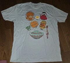 Ponyo Ramen Ingredients Shirt 3XL Studio Ghibli Official NEW