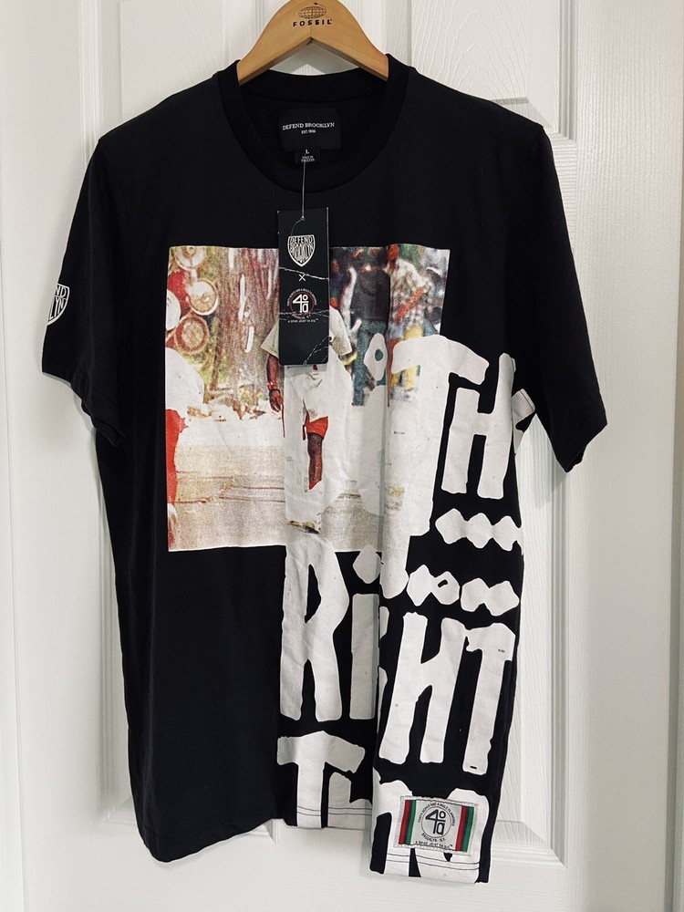 BNWT VINTAGE DEFEND BROOKLYN 40 ACRES & A MULE ‘DO THE RIGHT THING” US LARGE (L)