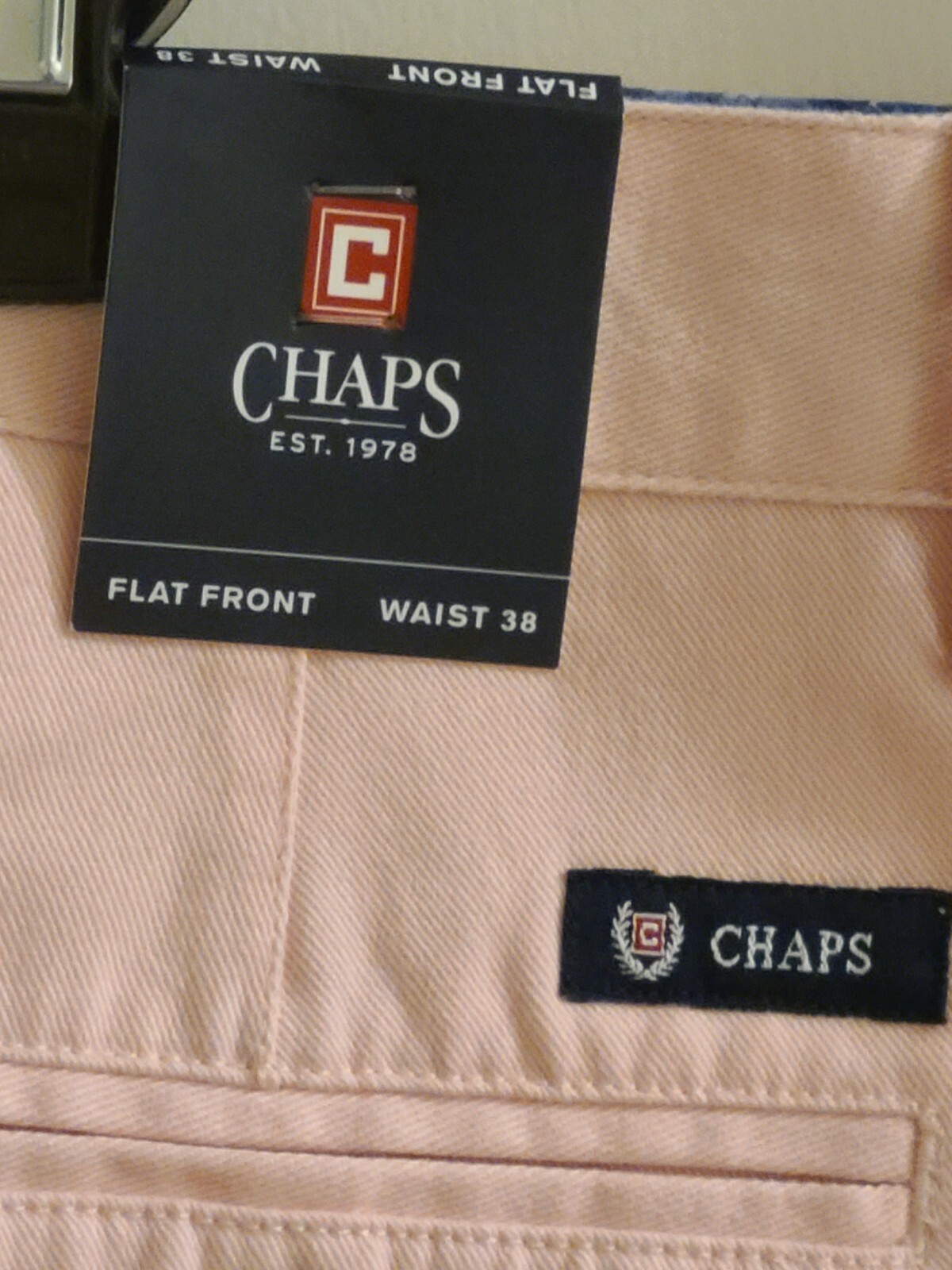Men's Chaps Shorts, Flat Front size 38 waist, NWT gallery