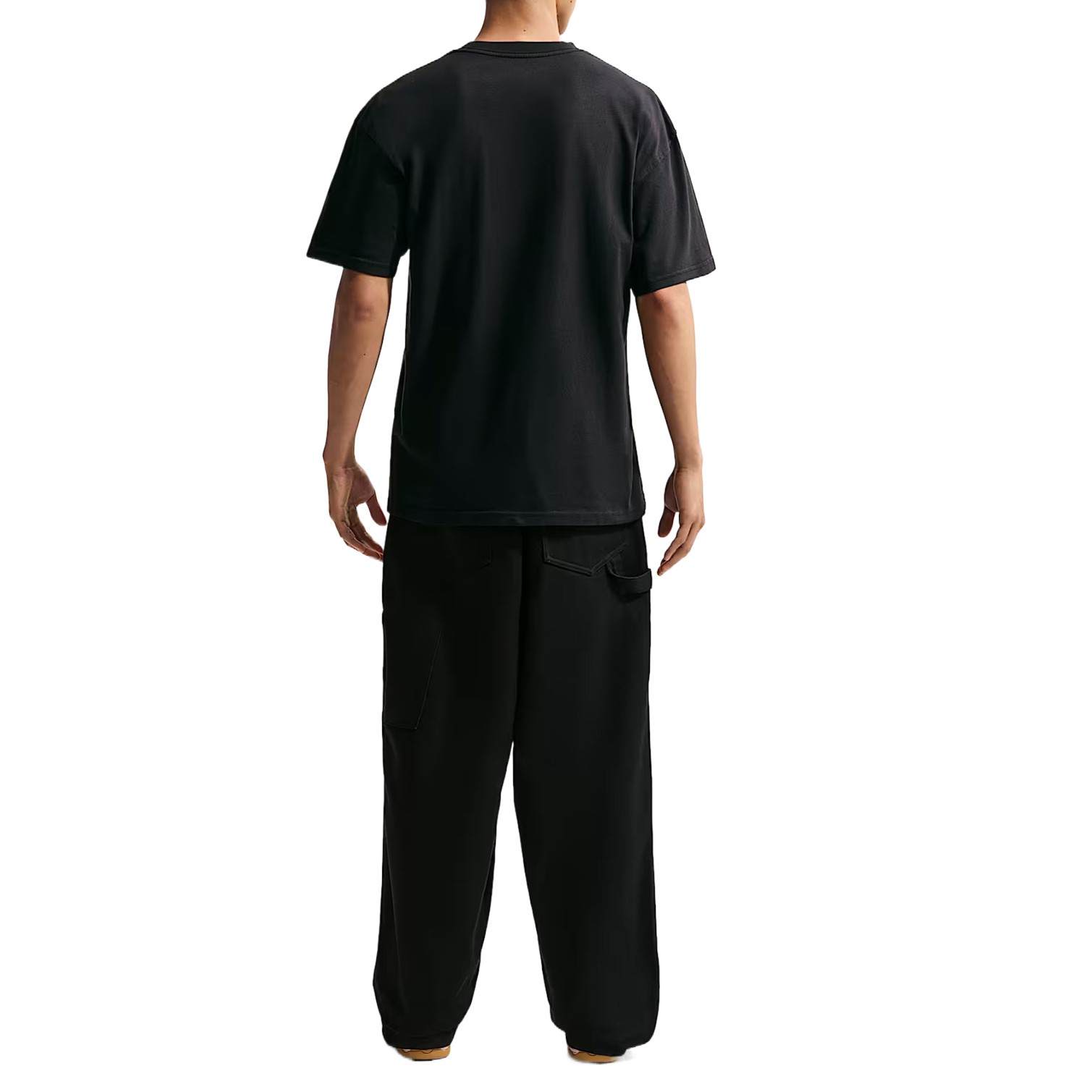 Nike Sportswear T Shirts Men's Black Crew Neck Moderate IR5749-010 Size gallery