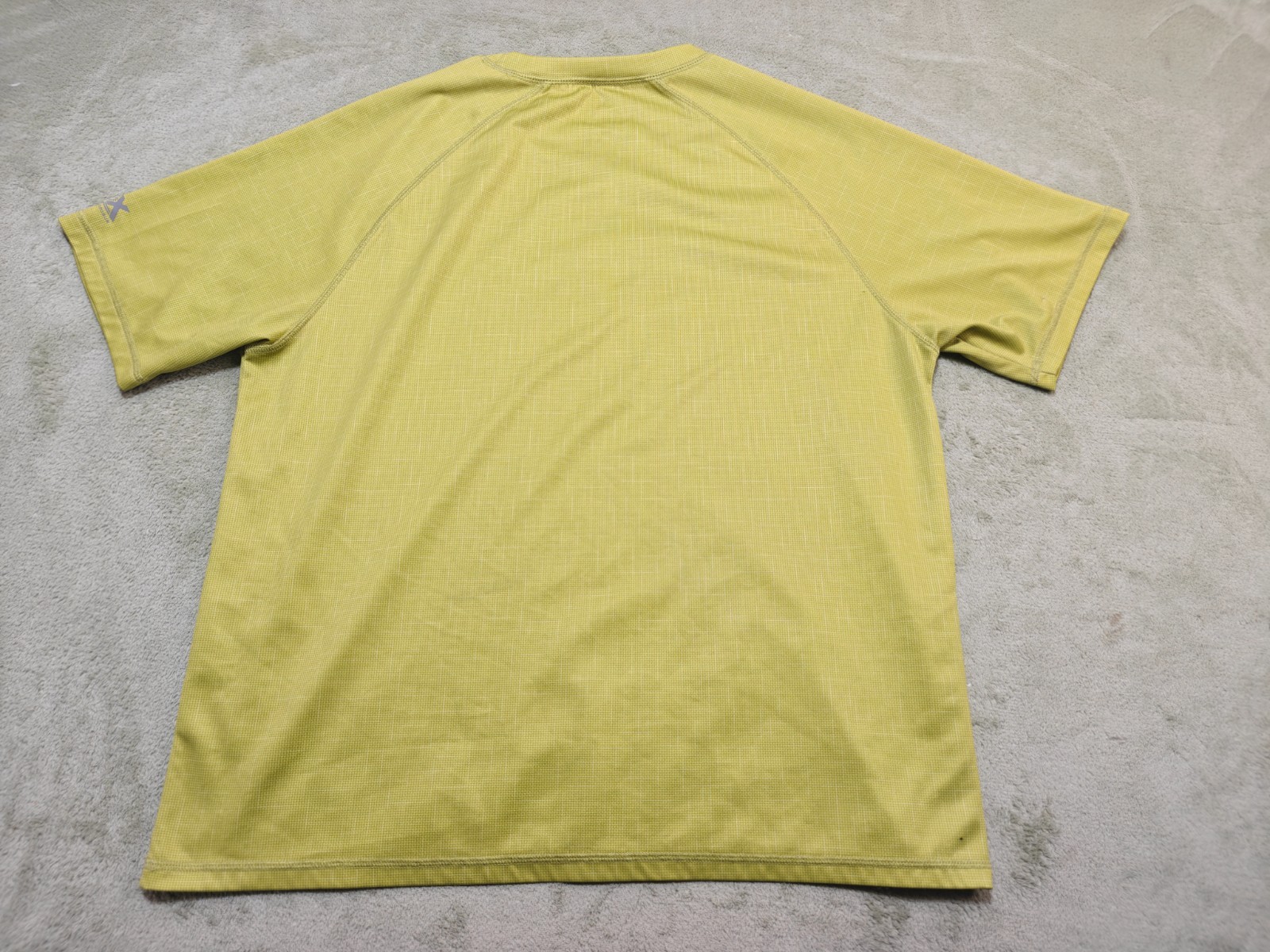 ZeroXposur Mens Tee XL Textured Hiking Gym Shirt Short Sleeve Green 46 Pit gallery