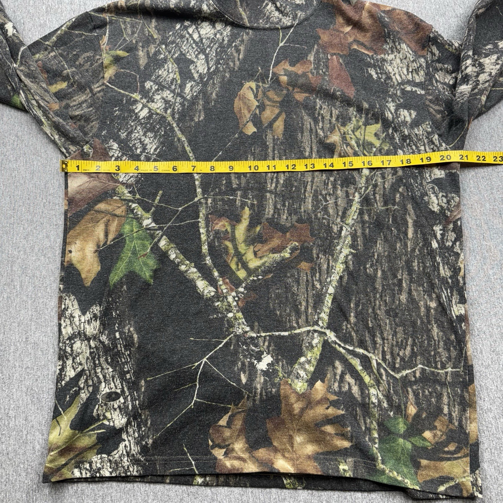 Duofold Camo Long Sleeve Mock Neck Mens Sz L Shirt Mossy Oak Hunting Outdoor gallery