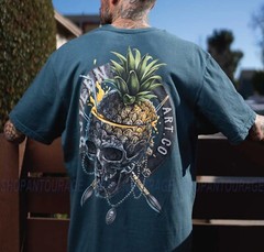 Sullen Sliced Pineapple Premium Fit SCM6653 New Short Sleeve T-shirt For Men