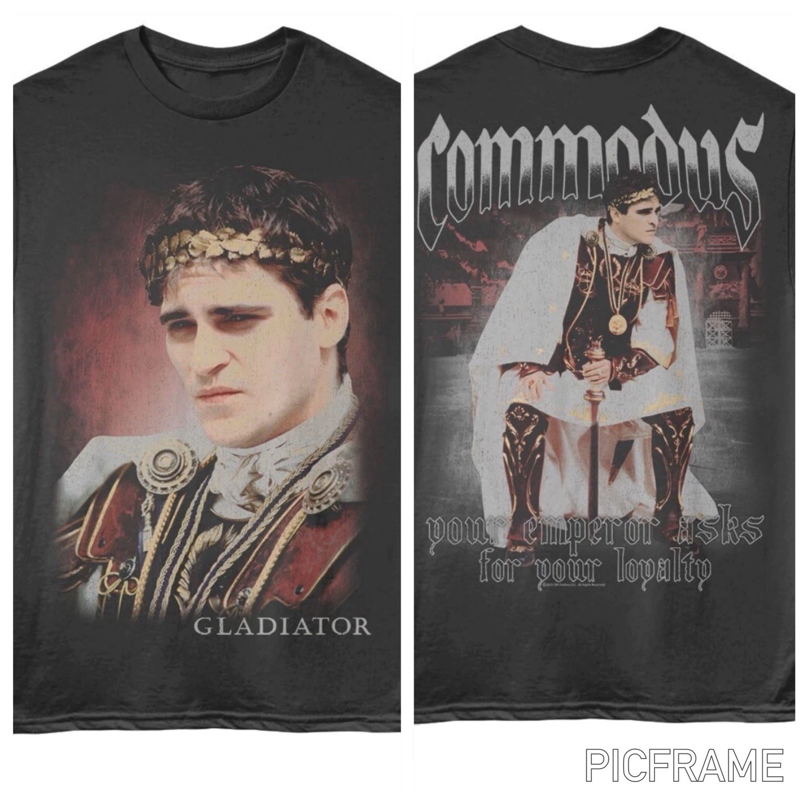 GLADIATOR Movie T-Shirt MAXIMUS COMMODUS F&B Official Merch Stone Cotton gallery