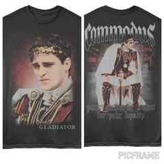 GLADIATOR Movie T-Shirt MAXIMUS COMMODUS F&B Official Merch Stone Cotton