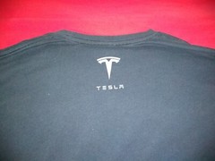 TESLA Model 3 battery Launch Team Gigafactory 1 NOT AVAILABLE EMPLOYEE T-Shirt