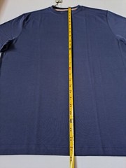 NWT Left Coast Tee Men’s Short Sleeve Pima Cotton Navy Blue T-Shirt Top Size M