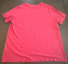 Nike Trail Mens Size XL Dri-Fit Running Training Top T Shirt Light Red