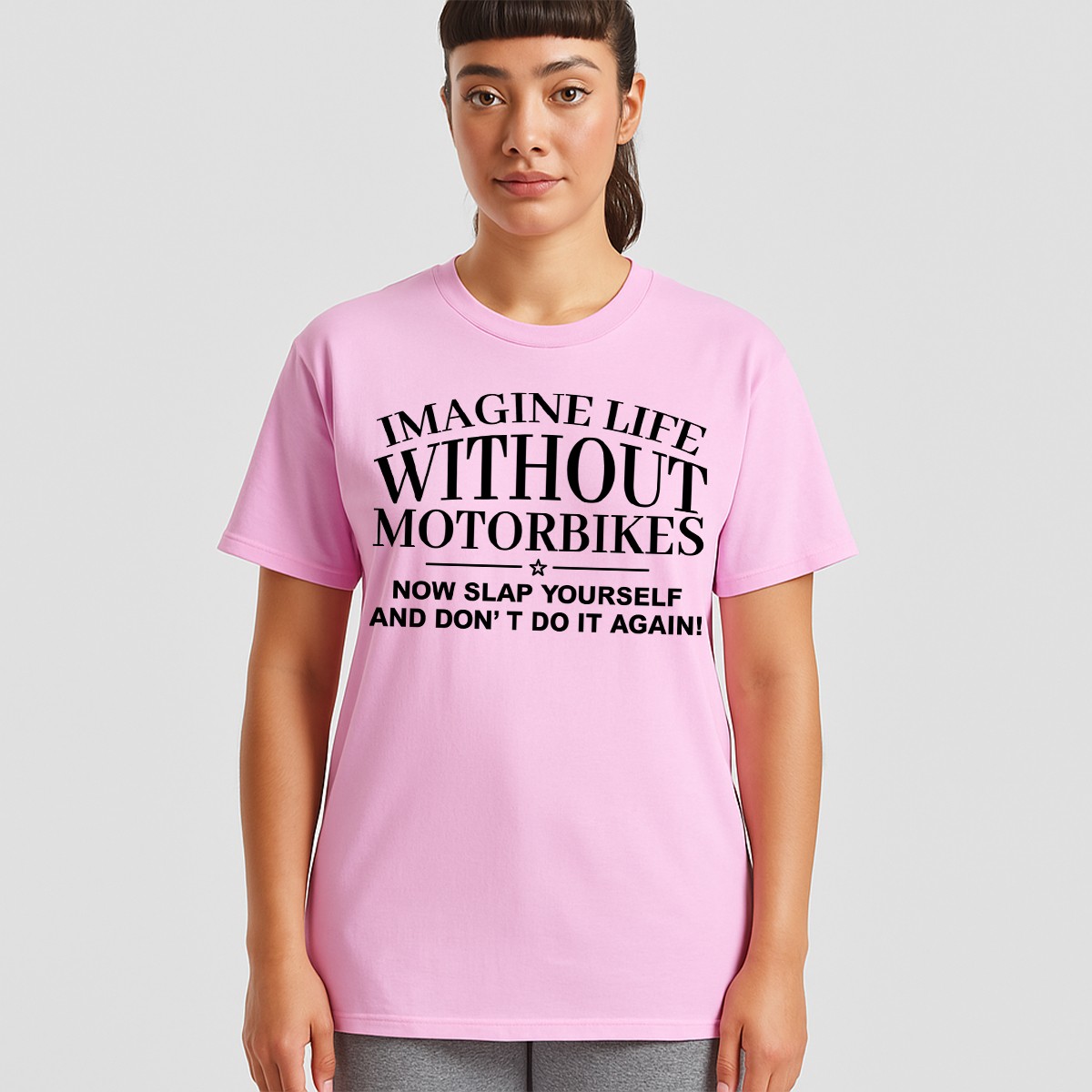 Imagine Life Without Motorbikes T-Shirt Funny Dad Grandad Fathers Day Gift gallery