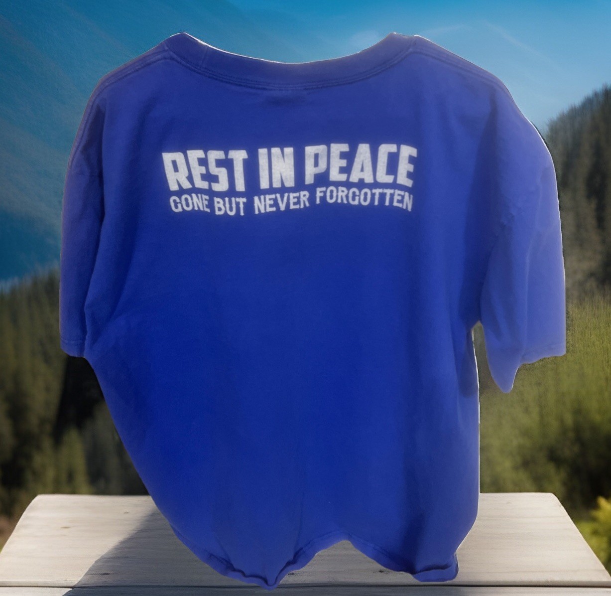 Blue Shaka Wear Nipsey Hussle Crenshaw Marathon Continues Blue T-Shirt 2XL gallery