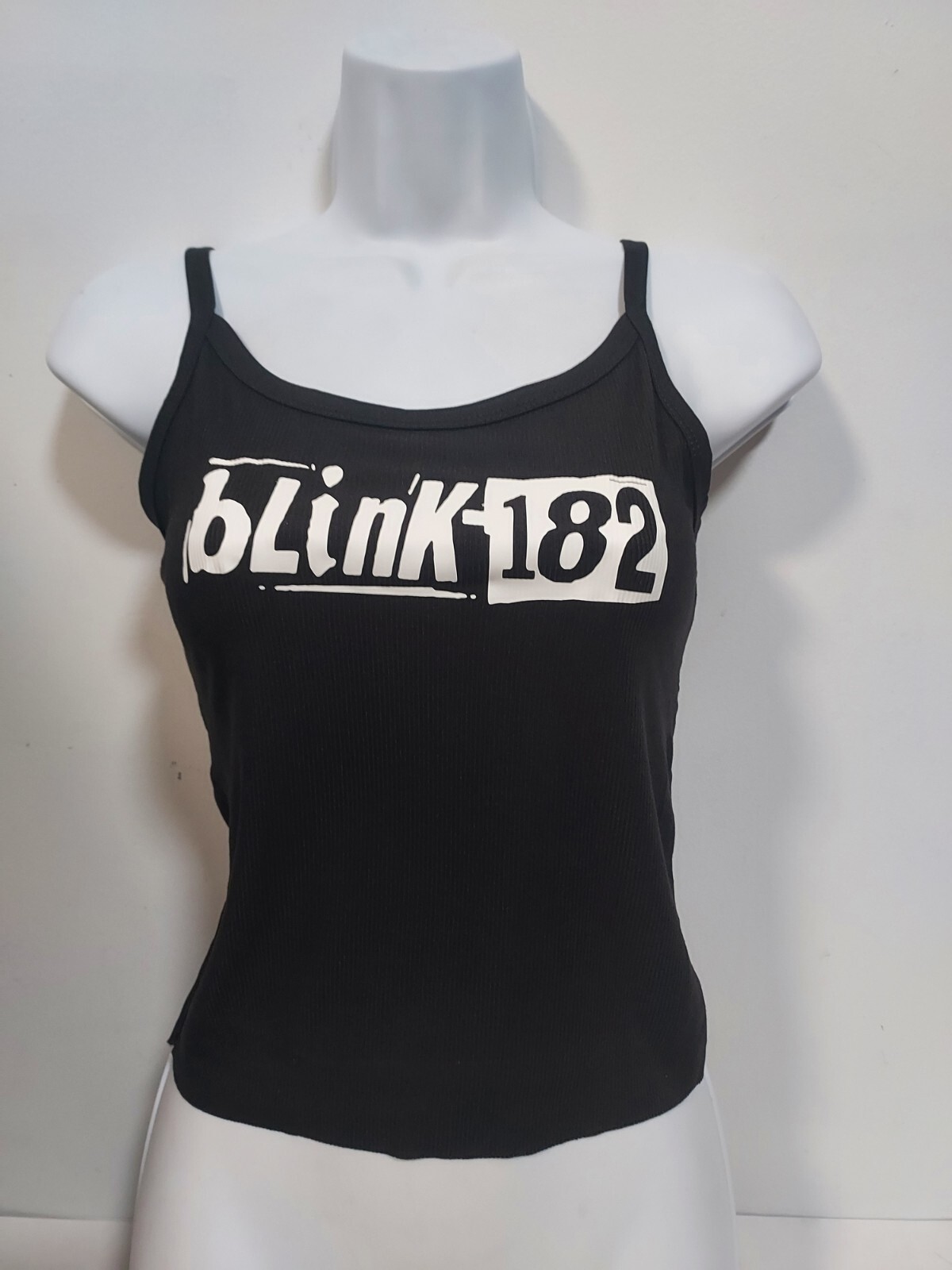 Blink 182 Crop top Vintage Logo Blink 182 shirt Blink 182 Tank top Hand Cropped gallery