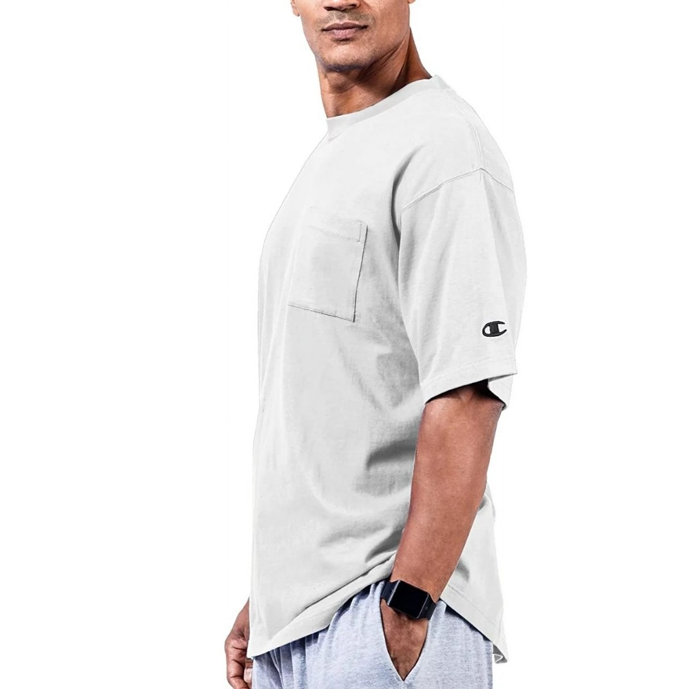 Champion Big & Tall Men's Jersey Pocket T-Shirt, Sizes LT - 6XL, Color Options gallery