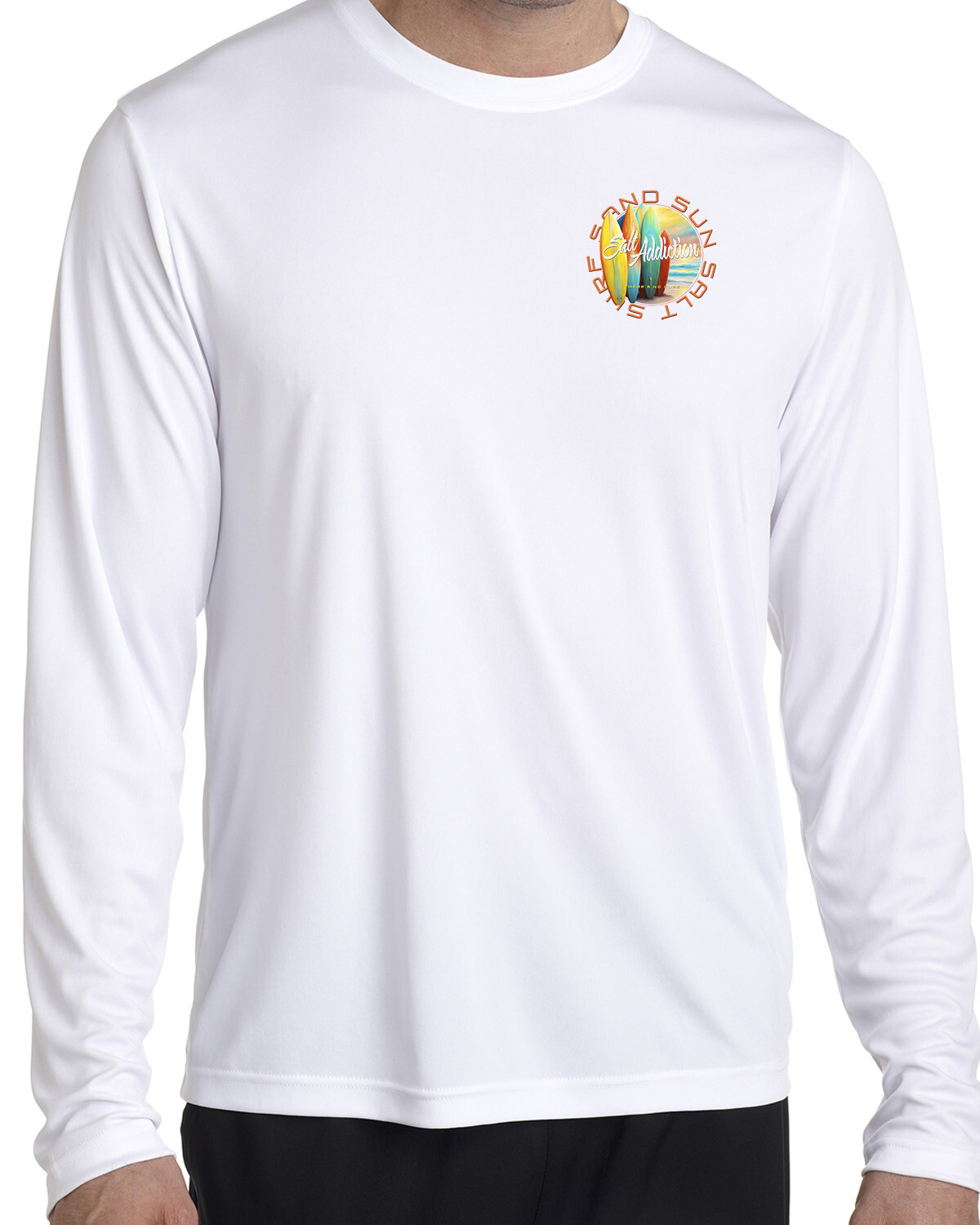 Surfboard Performance t shirt Salt Addiction fishing long sleeve 50+ uv gallery