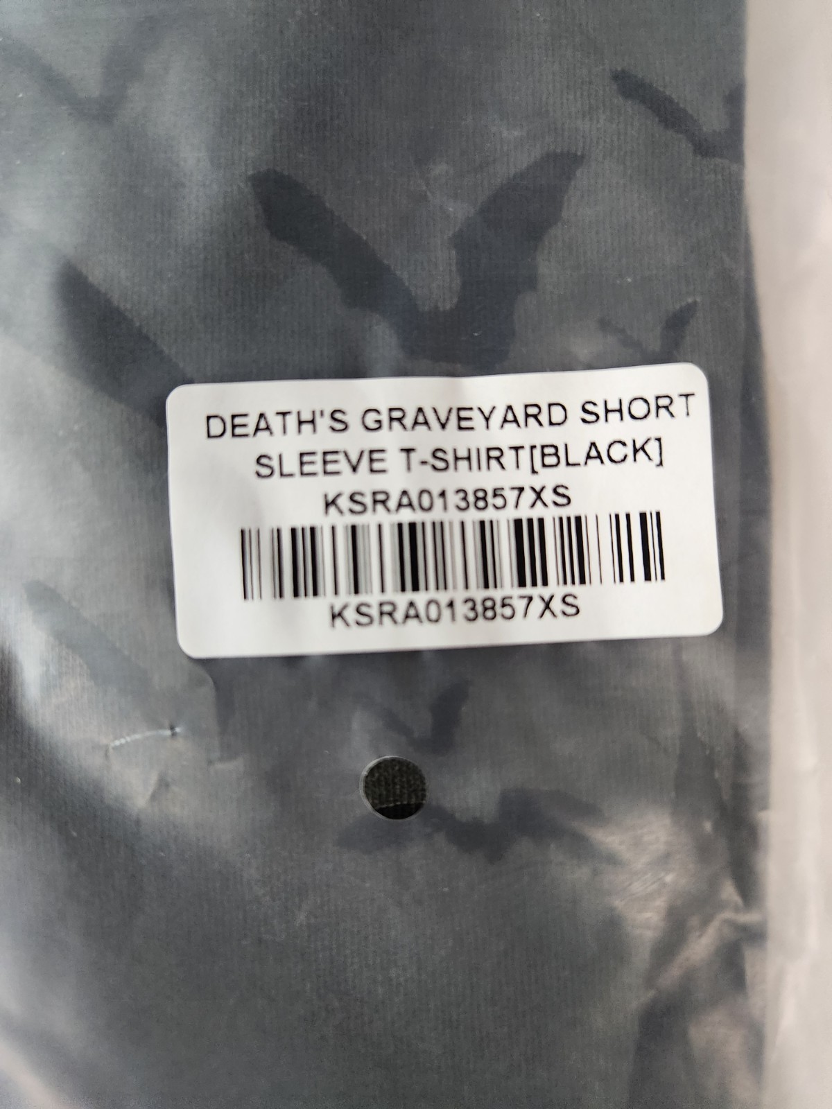 KILLSTAR Mens Death's Graveyard Short Sleeve T-Shirt - Black, Size XS gallery