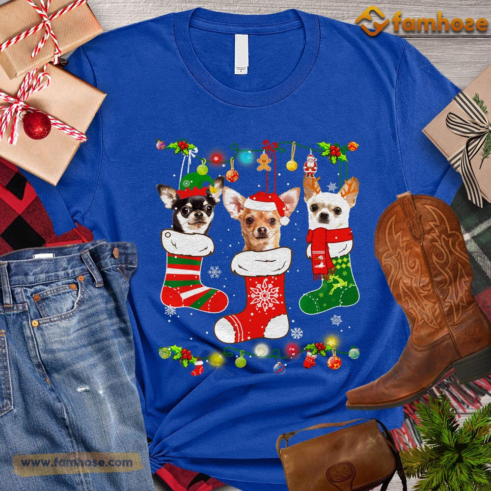 Collection Christmas Dogs S-2345XL Black Cotton T-shirt gallery