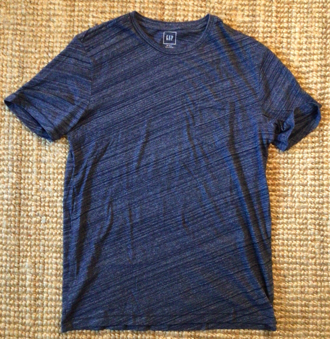 NEW Gap Pocket T Shirt Cotton Medium Tall Cotton Heather gallery