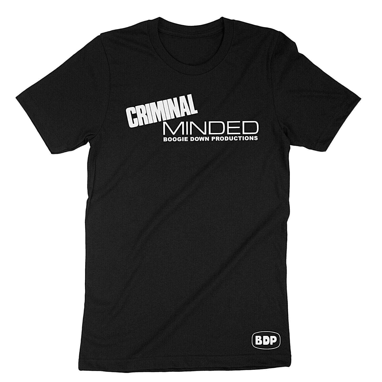 Boogie Down Productions BDP KRS One Criminal Minded Graphic Hip Hop Men's Tee gallery