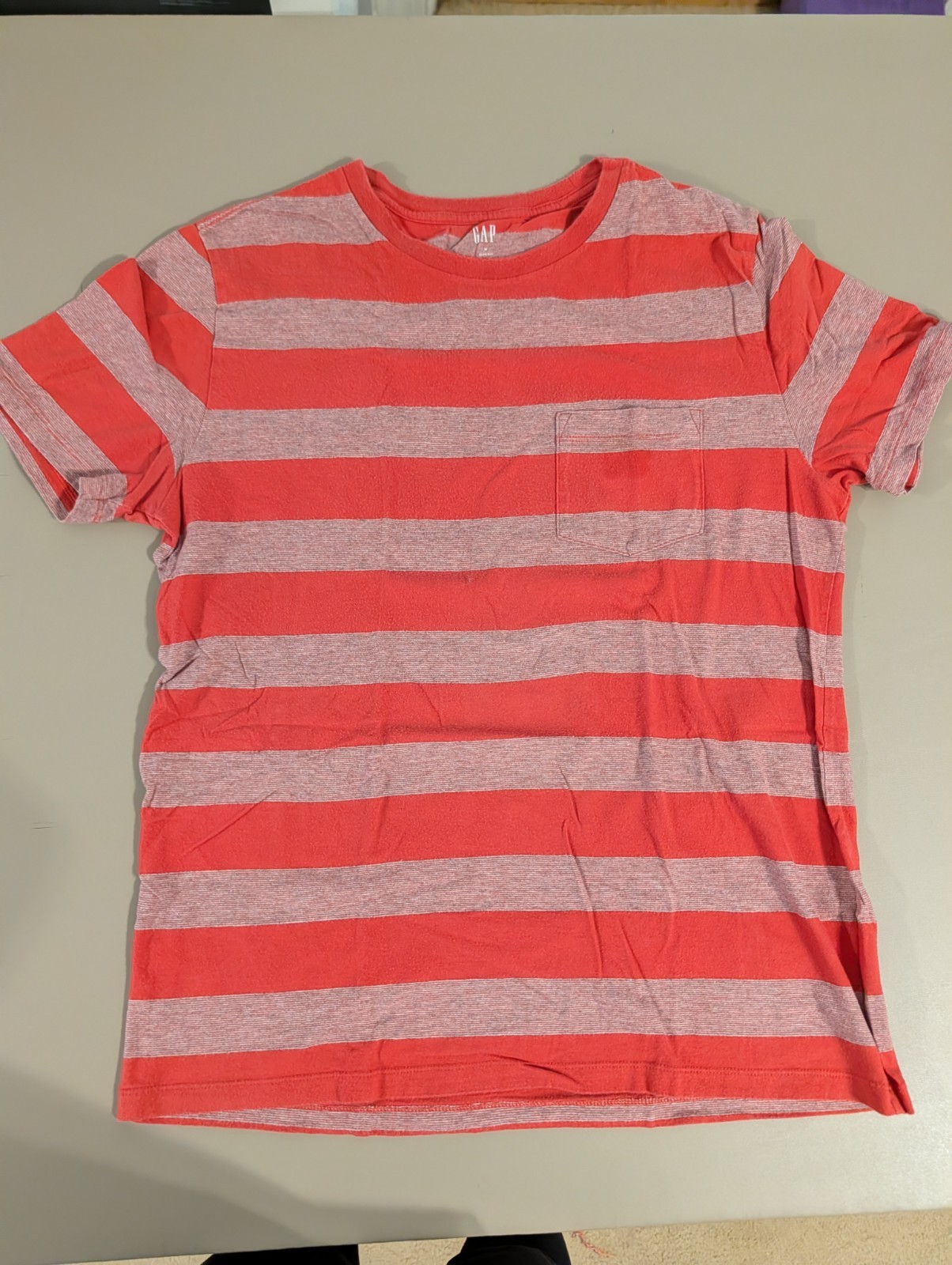 Stripe T Shirt Lot Of 4 - Adult Medium - Gap, Common People, Honey & Cola gallery