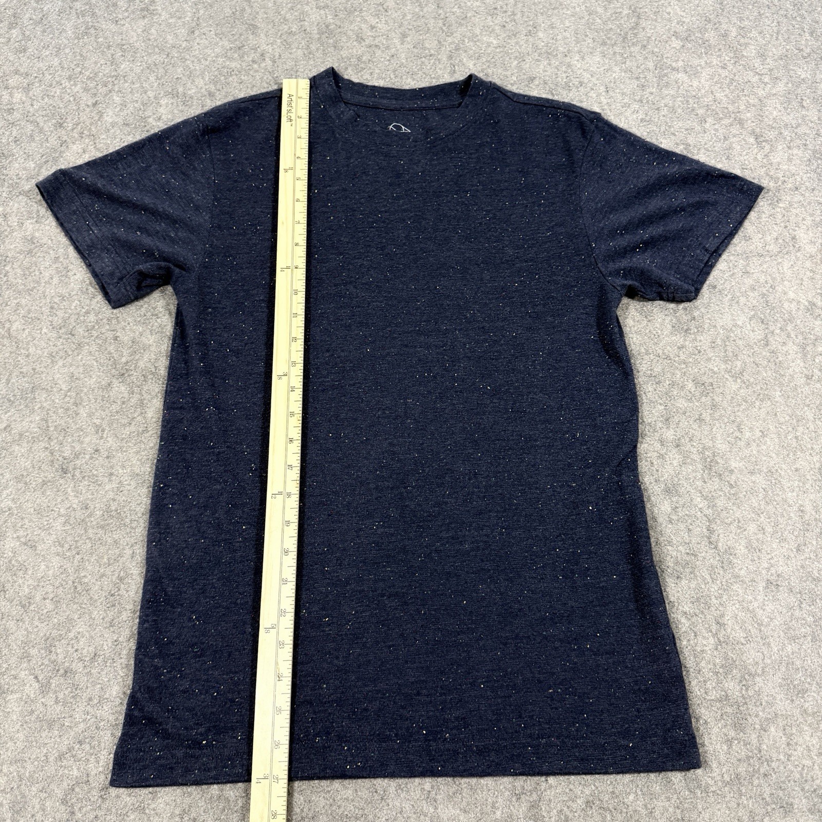 Original Use Casual Short Sleeve Pullover T-Shirt Men's Size XS Blue Speckled gallery