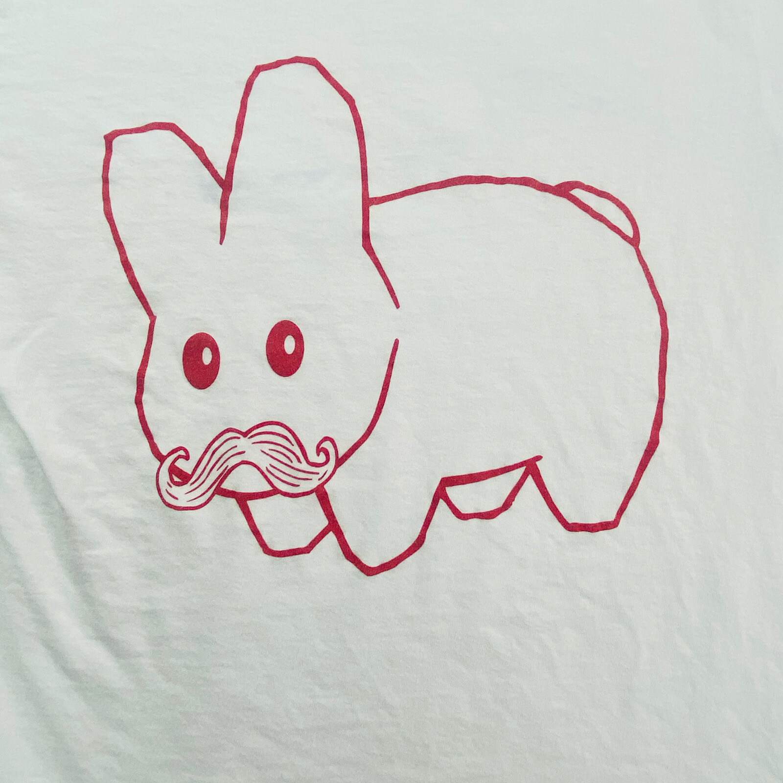 Kid Robot Shirt Mens Small White Stach Labbit Kozik Graphic Punk Streetwear y2k gallery