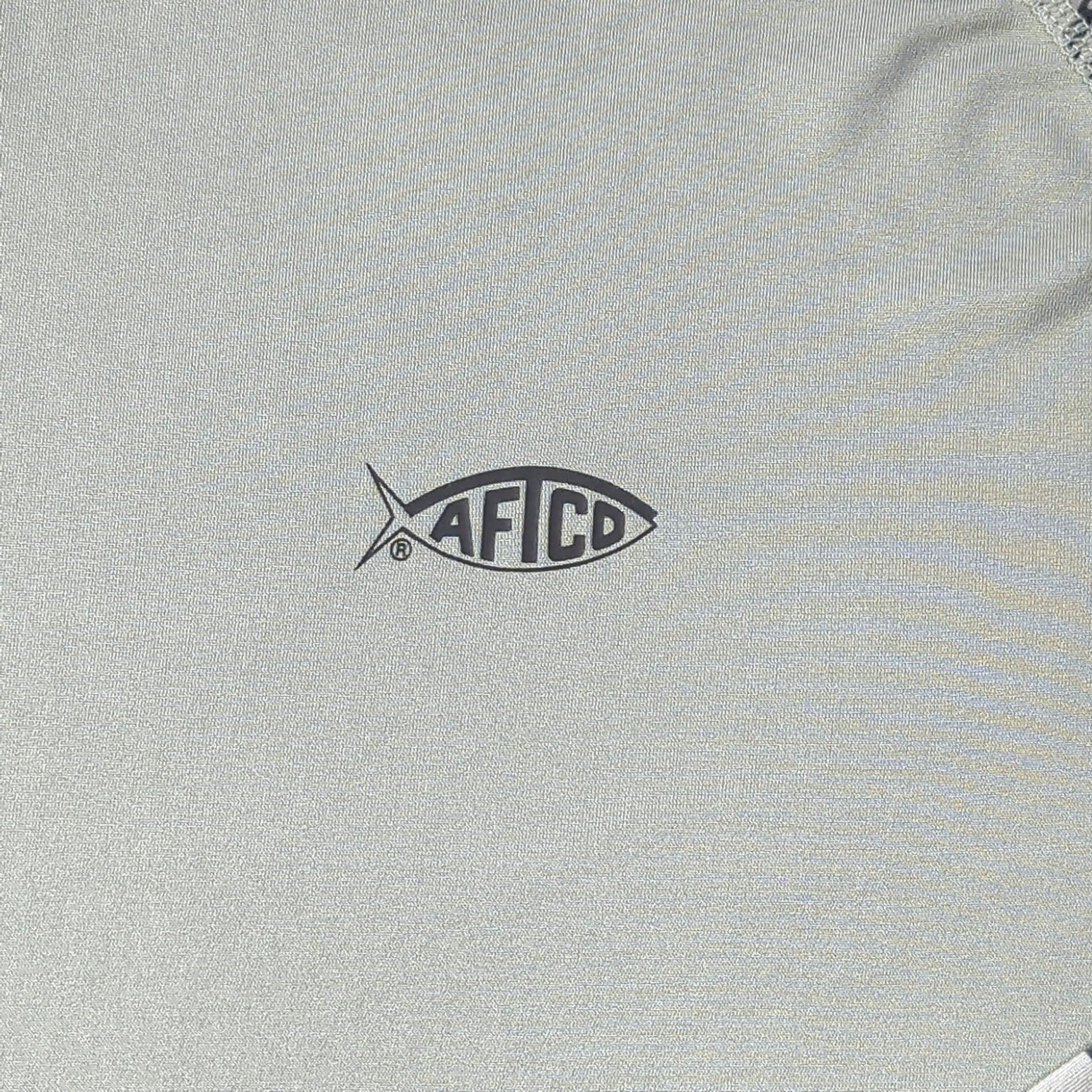 AFTCO Tactical Performance Shirt Mens XL Gray Digital Camo AFTECH Fishing Wear gallery