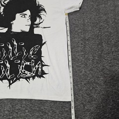 Billie Eilish Shirt White Graphic Tee T-Shirt Size Medium