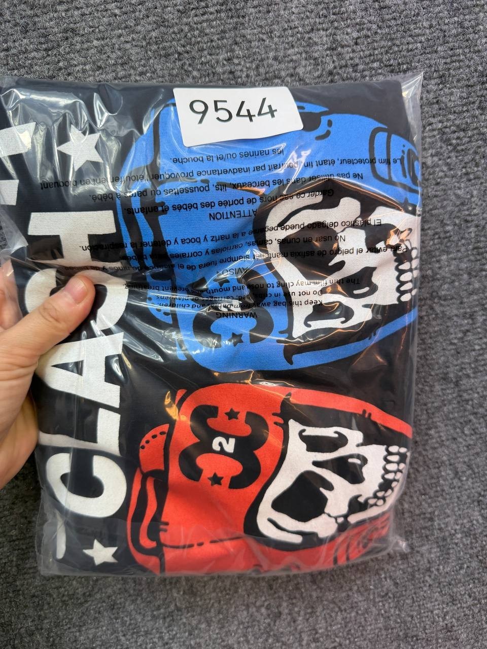 Gildan Hammer Creator Clash Skull Graphic T-Shirt Black Men's 3XL gallery