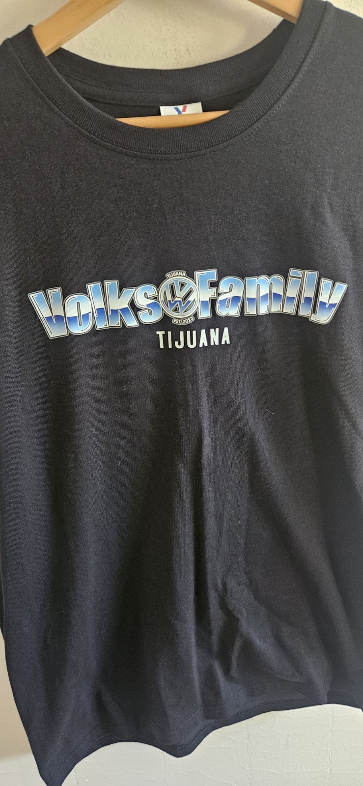 Tijuana Volkswagen Mictlan Vochero "Volks Family" 2024 Event Tee Sz M gallery
